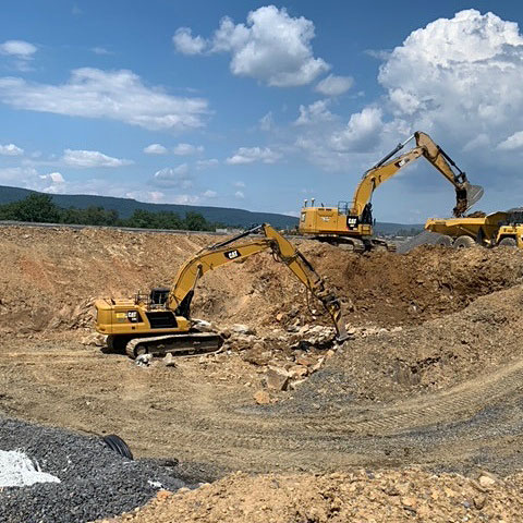 LEW Site Construction
